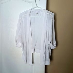 tan-jay Sweater cover up short sleeve